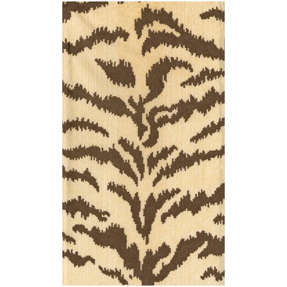 Tigre Cream Paper Linen Napkin - Image 2